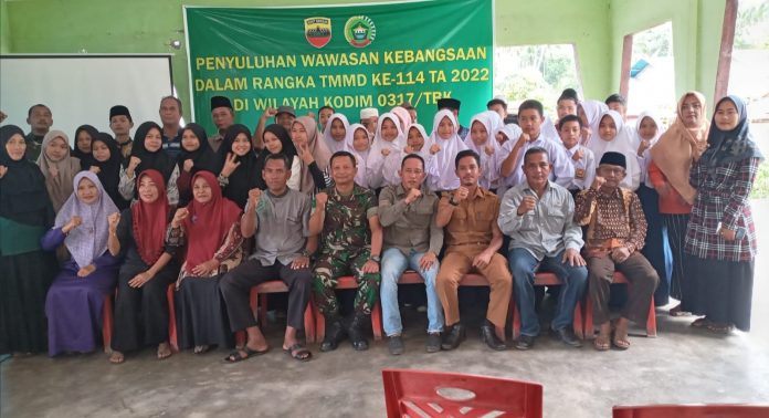 Program TNI Manunggal Membangun Desa (TMMD) ke-114 tahun 2022 ini, Perwira Seksi Teritorial Kodim