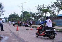 “Safety Riding Arcade Challenge” Games Unik Hari Kemerdekaan Scoopy Batam Komunitas Honda