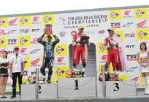 Kado Ultah Kemerdekaan, Tiga Pembalap Astra Honda Harumkan Indonesia di Jepang Tiga pembalap binaan PT Astra Honda Motor