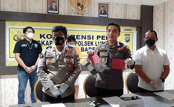 Polsek Lubuk Baja Ringkus pencopet Pasar Tos 3000