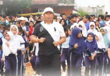 Haornas ke 39 Tahun 2022, Pemkab Gelar Senam Bersama dan Jalan Santai Haornas di Anambas