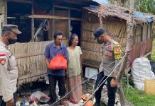 Petani Tidak Mampu Dapat Perhatian Khusus Kapolsek Kundur, Anuar: Terimakasih, Sangat Terbantu Polsek Kundur