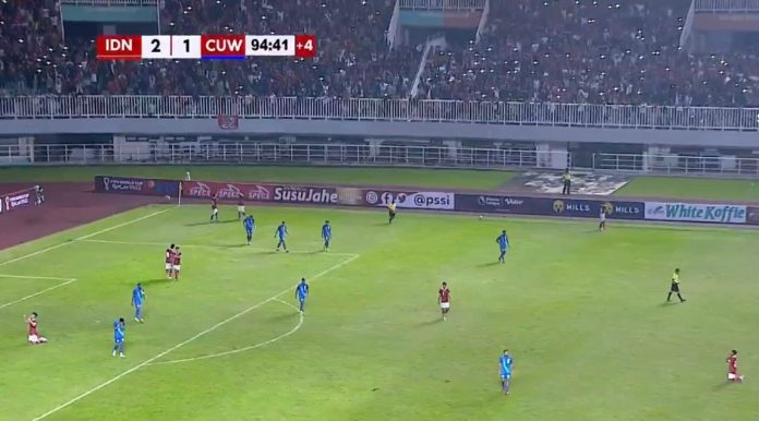 Indonesia 2-1 Curacao