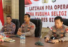 Antisipasi Penyakit Masyarakat, Polres Bintan Laksanakan Operasi Bina Kusuma Seligi Tahun 2022