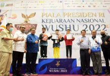 Ketua Umum Pengurus Besar Wushu Indonesia Airlangga Dukung Industri Olahraga Mendunia Ketua Umum Pengurus Besar Wushu Indonesia Airlangga