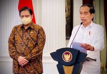 Menko Airlangga: Presiden Arahkan Seluruh Fisik Proyek Strategis Rampung Sebelum 2024 Menko Airlangga dan Presiden Jokowi dan Proyek strategis