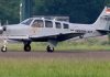 Pesawat Latih TNI AL Jenis G-36 Bonanza T-2503 Jatuh di Selat Madura Pesawat Latih TNI AL Jenis G-36 Bonanza