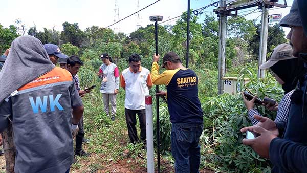 Tapal lahan TPU Tanjunguban Tapal lahan TPU Tanjunguban