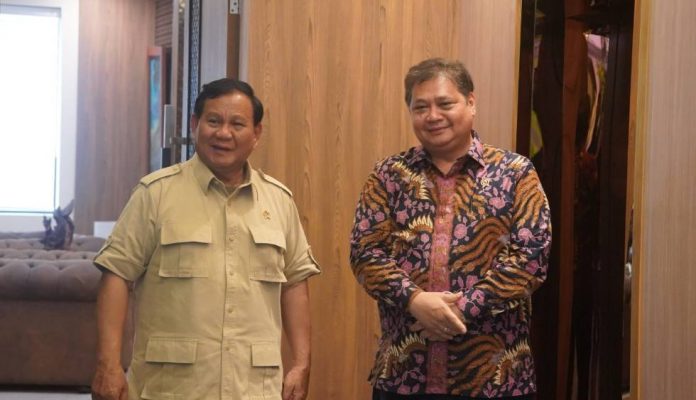 Terima Prabowo Subianto, Menko Airlangga Bahas