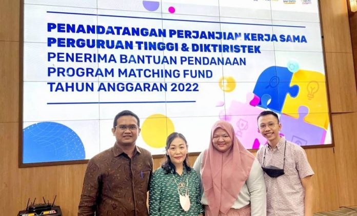 Uniba Berhasil Raih Pendanaan Program Matching Fund Kedaireka 2022