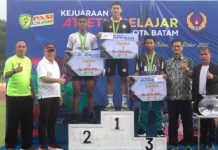 Berikut 24 Nama Pelajar Juara di Kejuaraan LARI Pelajar Kota Batam 2022 Kejuaraan Atletik Kota Batam 2022