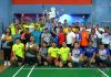 Kalahkan Tim Polda Kepri, Tuan Rumah Juara 1 Turnamen Adu Tangkis PLN Batam 2022 Adu Tangkis PLN Batam