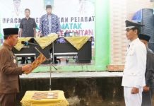 Bupati Kepulauan Anambas Saksikan Pelantikan Pj Kepala Desa Matak Bupati Kepulauan Anambas Saksikan Pelantikan Pj Kepala Desa Matak