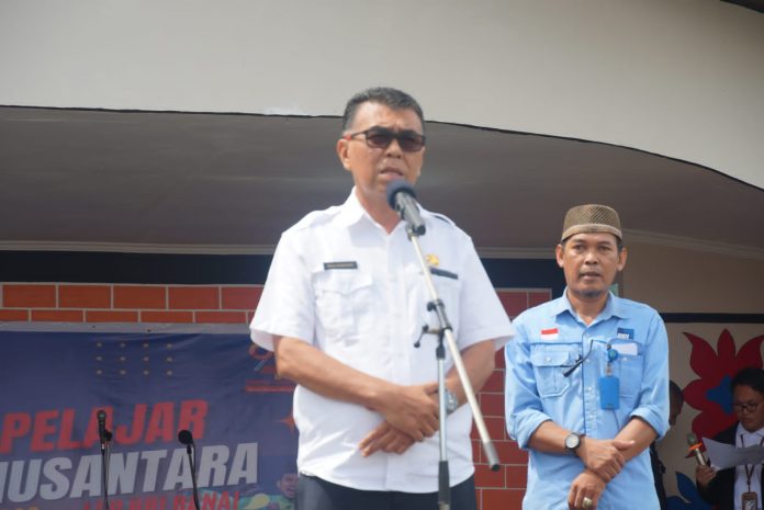 Bupati Natuna menghadiri acara Festival Pelajar Nusantara LPP RRI Ranai