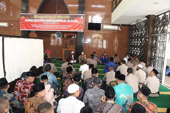 Maulid nabi Polresta
