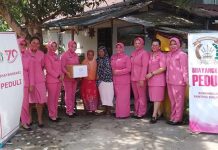 Peduli Sesama, Bhayangkari Ranting Sekupang Salurkan Bantuan