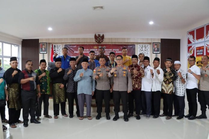 Polres Bintan dan FGD Paham Radikalisme