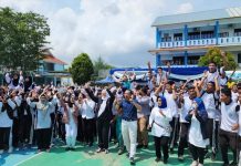 Kehadiran Wagub Marlin di SMAN 3 Batam Disambut Ragam Atraksi Gembira SMAN 3 Batam