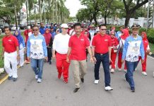 Rudi Ikuti Senam Jantung Nusantara dan Jalan Santai Bersama Masyarakat Batam Senam Jantung dan Jalan Santai