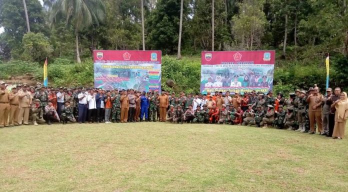 Upacara Pembukaan TMMD Ke 115, Bupati Kepulauan Anambas Apresiasi TNI