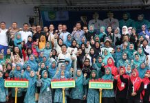 Rudi dan Marlin Buka Jambore PKK Kota Batam Tahun 2022 Wali Kota Batam, Muhammad Rudi buka Jambore PKK Kota