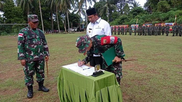 Danrem 033 WP dan Bupati Resmi Tutup TMMD ke-115 Anambas Danrem 033 WP dan Bupati Resmi Tutup TMMD ke-115 Anambas