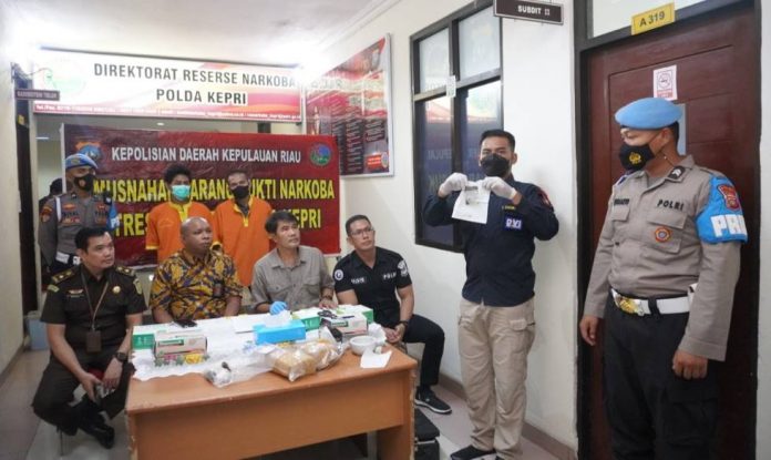 Ditresnarkoba Polda Kepri
