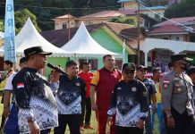 Senam Sehat Dilaksanakan Dalam Peringatan HUT PGRI ke 77