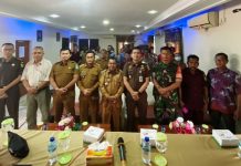 Jaksa Cabjari Tarempa Sosialisai Hukum ke Perangkat BPD, RW-RT Desa Mengkait