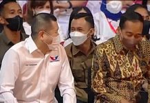 HUT 8 Perindo, Banyak Pujian dan Kelucuan Cak Lontong Tiru Pesan Presiden Jokowi soal Capres Jokowi dan Partai Perindo serta Cak Lontong