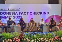 Masyarakat Dunia Butuh Vaksinasi Anti Hoaks Pemilu 2024 Aktifis Anti Hoaks Indonesia Fact-Checking Summit (IFCS) 2022 di Hotel AOne, Rabu (30/11/2022)