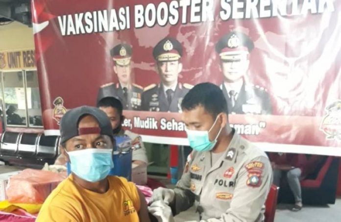 Polres Bintan Kembali Buka Gerai Vaksin Presisi
