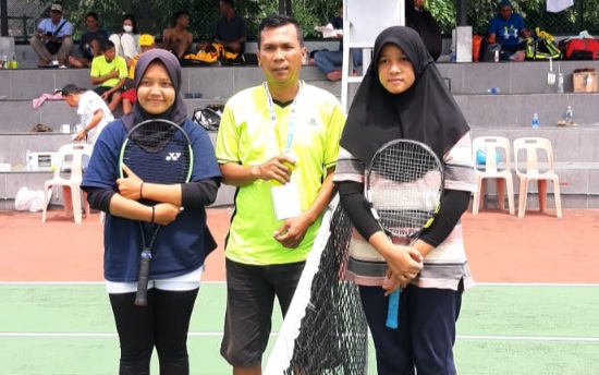 Porprov Kepri ke 5 Medali pertama tenis