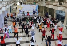 Senam Sehat Electrizen Lifestyle PLN Batam bersama Pelanggan