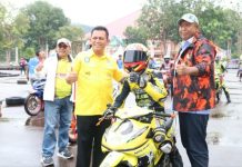 Wakil Ketua DPRD Kepri Rizki Faisal dan Gubernur Buka Kejurnas Drag Race 2022