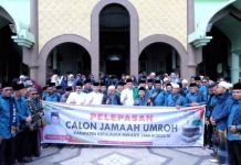 Bupati H.M Adil Lepas 250 Calon Jamaah Umroh Gratis dari Meranti