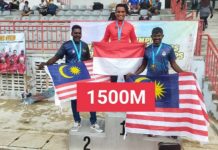 Bripka Desjan Siallagan Raih 4 Medali di Kejuaraan Internasional Atletik Malaysia Anggota Polda Kepri Juara Lari di Malaysia