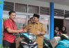 Bupati Pasaman Benny Utama serahkan 25 Unit Sepeda motor untuk Petugas PKH dan TKSK