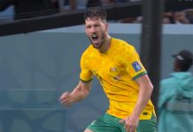 Grup D, Gol Tunggal Mathew Leckie Bawa Australia Lolos 16 Besar dan Permalukan Denmark Gol Tunggal Mathew Leckie Bawa Australia