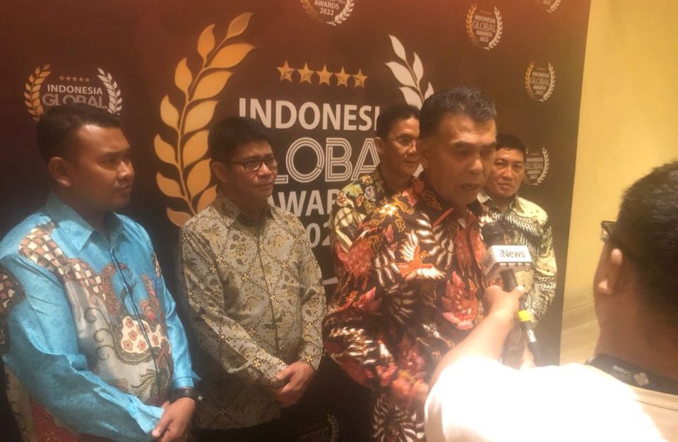 Bupati Wan Siswandi The Best Regent and Performance 2022 pada Ajang Indonesia Global Award 2022