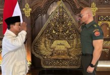 Letnan Kolonel Tituler Deddy Corbuzier Menhan Prabowo Subianto dan Letnan Kolonel Tituler Deddy Corbuzier