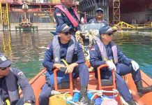 PPLP Kelas II Tanjunguban Gerak Cepat Atasi Limbah Minyak Hitam Di Perairan Batam PPLP Tanjung Uban