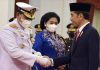 Presiden Jokowi Lantik Laksamana TNI Yudo Margono Jadi Panglima TNI Panglima TNI Laksamana Yudo Margono