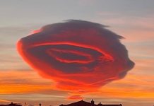 Terjadi 2 Fenomena Alam Januari 2023, ada Awan Piring Terbang di Turki dan Letusan Gunung Berapi Awang Piring Terbang di Turki