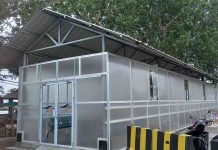 Tingkatkan Fasilitas Umum, Asdp Tanjunguban Bangun Ruang Tunggu Sementara Bagi Calon Penumpang Ruang Tunggu Roro di Bintan