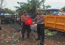 Satlantas Polresta Tanjungpinang Salurkan Bantuan Sosial ke Masyarakat Terdampak Penyesuaian Harga BBM