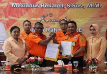 Abdul Rahman Jabat Kakansar Natuna Menggantikan Mexianus Bekabel