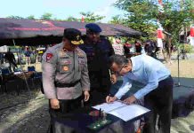 Wakapolda Sumbar Terima Hibah Tanah Pembagunan Markas Brimob di Kabupaten Pasaman Barat Wakapolda Sumbar Terima Hibah Tanah Pembagunan Markas Brimob di Kabupaten Pasaman Barat