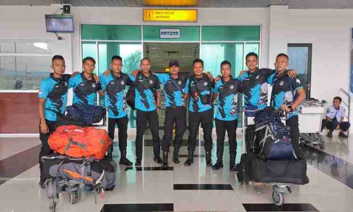 Tim Urban Search and Rescue (URBAN SAR) dari Kantor Pencarian dan Pertolongan Natuna