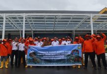 Program Padat Karya (KP3K) di Bandara RHA TBK, Jahid: Sangat Membantu Masyarakat